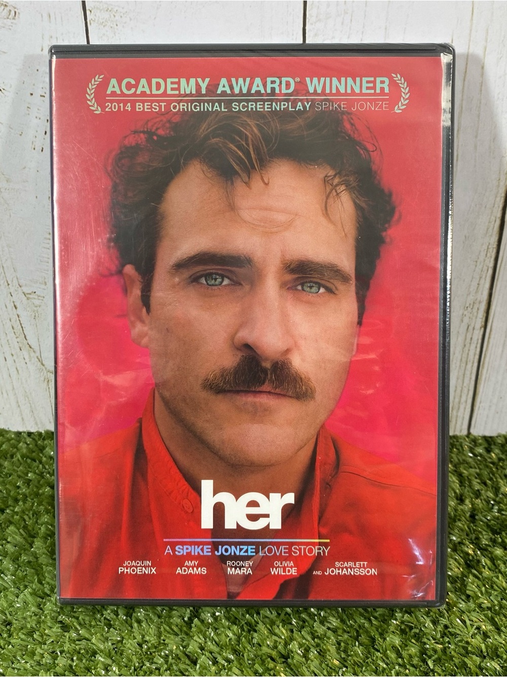 Her, DVD Joaquin Phoenix Scarlett Johannsson Widescreen, Subtitled, NTSC, Dolby